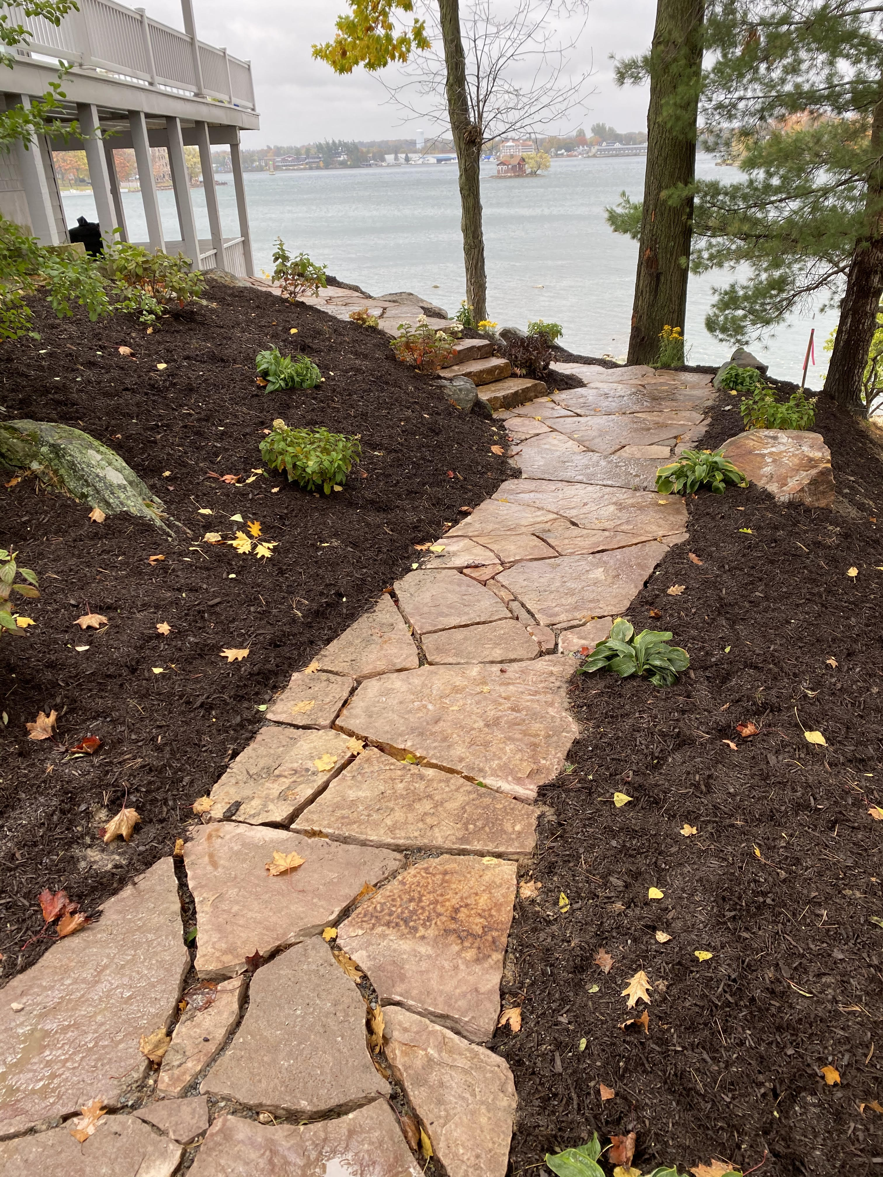 Flagstone Walkways and Stairs